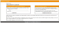 Desktop Screenshot of manifestcentral.com